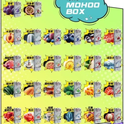 東京魔盒 TOKYO Mohoo Box 煙彈｜多重水果口味  清爽暢吸體驗